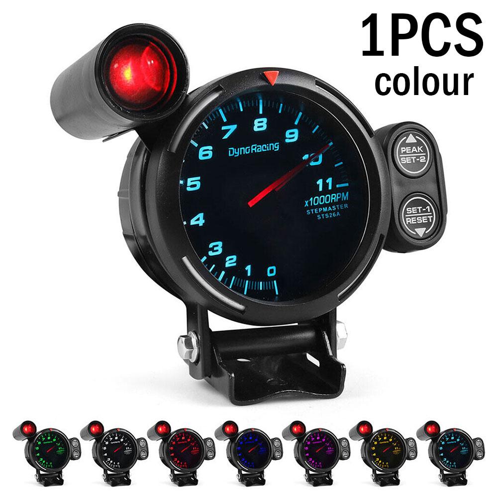Нова модернізована версія 9000 об/хв 11000 об/хв 80 мм Світлодіодний тахометр Сигнальний тахометр Модифікований приладний світильник для гоночного автомобіля З чорний
Нова модернізована версія 9000 об/хв 11000 об/хв 80 мм Світлодіодний тахометр Сигнальний тахометр Модифікований приладний світильник для гоночного автомобіля З чорний