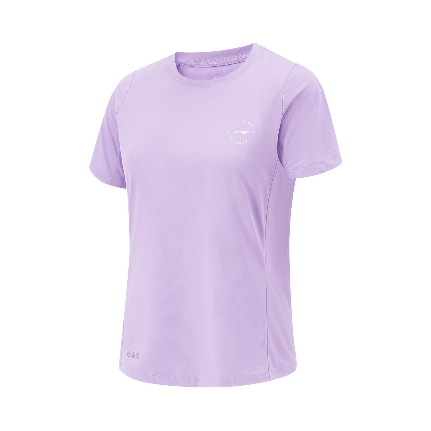 Li Ning Running Series Solid Color Logo Round Neck Breathable Versatile Short Sleeve T-Shirt Women T-Shirts Light-Purple ATSV088-2 XL
Li Ning Running Series Solid Color Logo Round Neck Breathable Versatile Short Sleeve T-Shirt Women T-Shirts Light-Purple ATSV088-2 XL