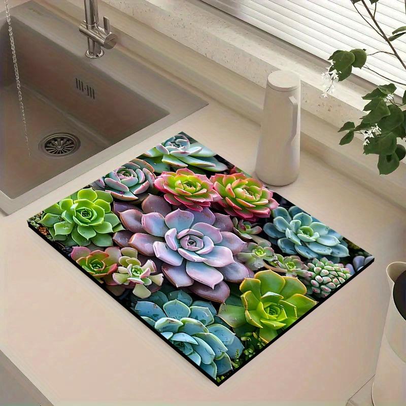 1 шт. Резиновый коврик для сушки с цветочным узором для кофейни, ресторана, кухни, ковер, скатерть, долговечный коврик для стола из диатомовой грязи, коврик для питомца, кофейная посуда 30cmX40cm
1 шт. Резиновый коврик для сушки с цветочным узором для кофейни, ресторана, кухни, ковер, скатерть, долговечный коврик для стола из диатомовой грязи, коврик для питомца, кофейная посуда 30cmX40cm