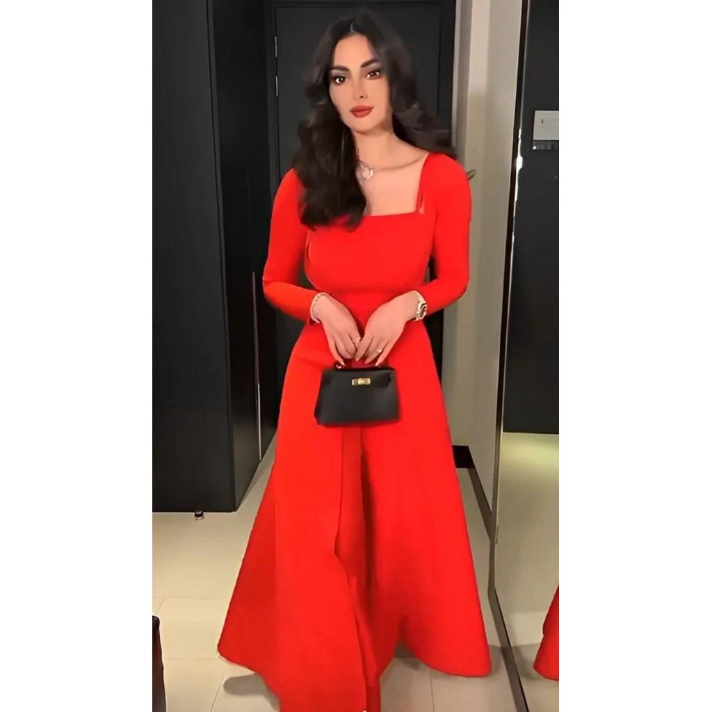 Women Elegant Long Sleeves Kaftan Middle East Bride Bridesmaids Wedding Party Long Jumpsuit
Women Elegant Long Sleeves Kaftan Middle East Bride Bridesmaids Wedding Party Long Jumpsuit