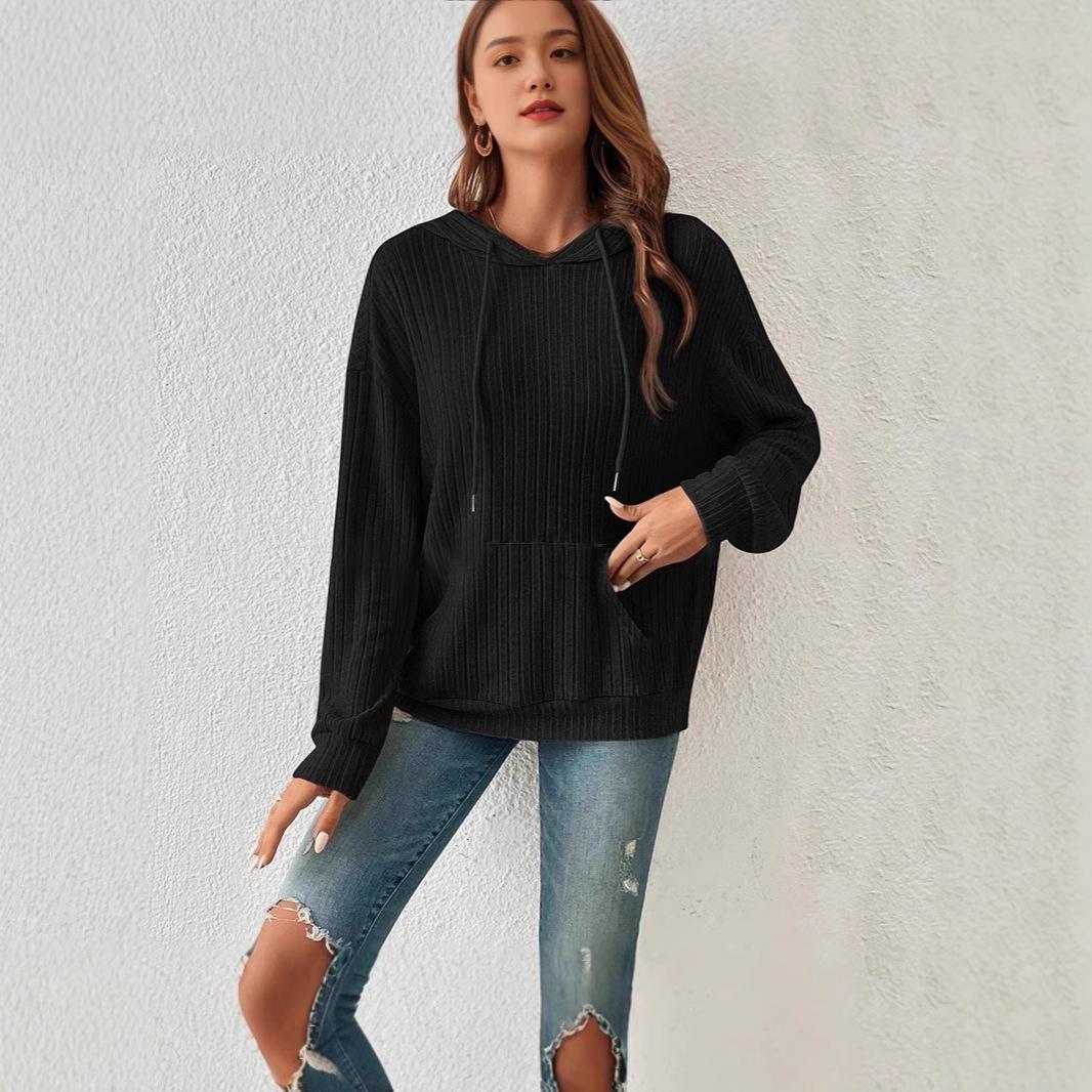 European and American Style Women s Hooded Plus Velvet Solid Color Sweatshirt: Versatile, Fashionable, Loose Fit, Long Sleeve Medium чёрный
European and American Style Women s Hooded Plus Velvet Solid Color Sweatshirt: Versatile, Fashionable, Loose Fit, Long Sleeve Medium чёрный