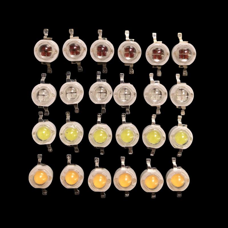 5W LED Spotlight for Aquatic Plants: Warm, Cool, and Natural White; Red, Green, Blue, Purple Light Options 5 chips Golden Yellow 800mA
5W LED Spotlight for Aquatic Plants: Warm, Cool, and Natural White; Red, Green, Blue, Purple Light Options 5 chips Golden Yellow 800mA