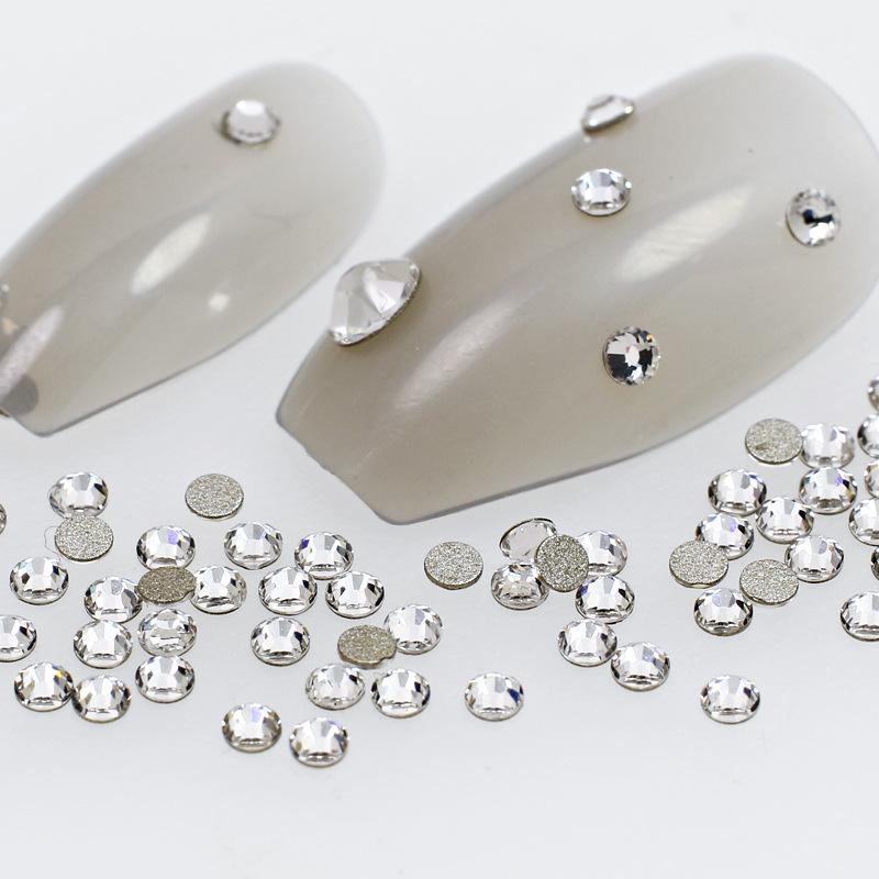 Huazi AB Color Round Diamond Nail Art Accessories - Super Flash K9 Flat Bottom Drill 1.7-1.8mm, 1440 pieces
Huazi AB Color Round Diamond Nail Art Accessories - Super Flash K9 Flat Bottom Drill 1.7-1.8mm, 1440 pieces