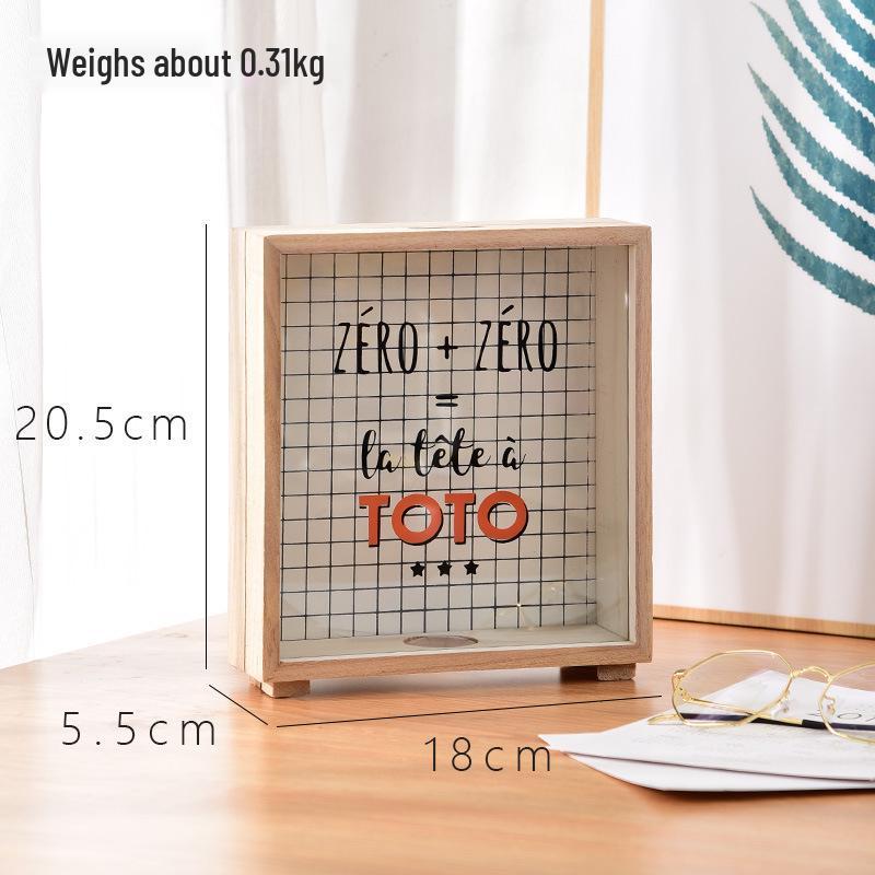 Transparent Large Capacity Piggy Bank for Kids - Save & Withdraw, Stylish Photo Prop Ornament
Transparent Large Capacity Piggy Bank for Kids - Save & Withdraw, Stylish Photo Prop Ornament