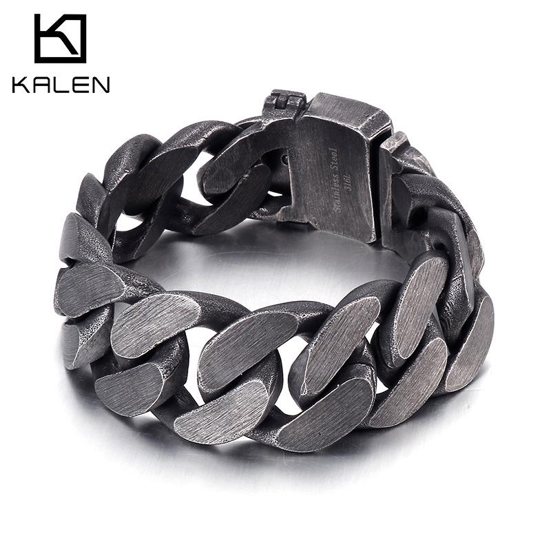 Men s Black 316L Stainless Steel Bracelet - European & American Fashion, Stylish & Simple Design
Men s Black 316L Stainless Steel Bracelet - European & American Fashion, Stylish & Simple Design