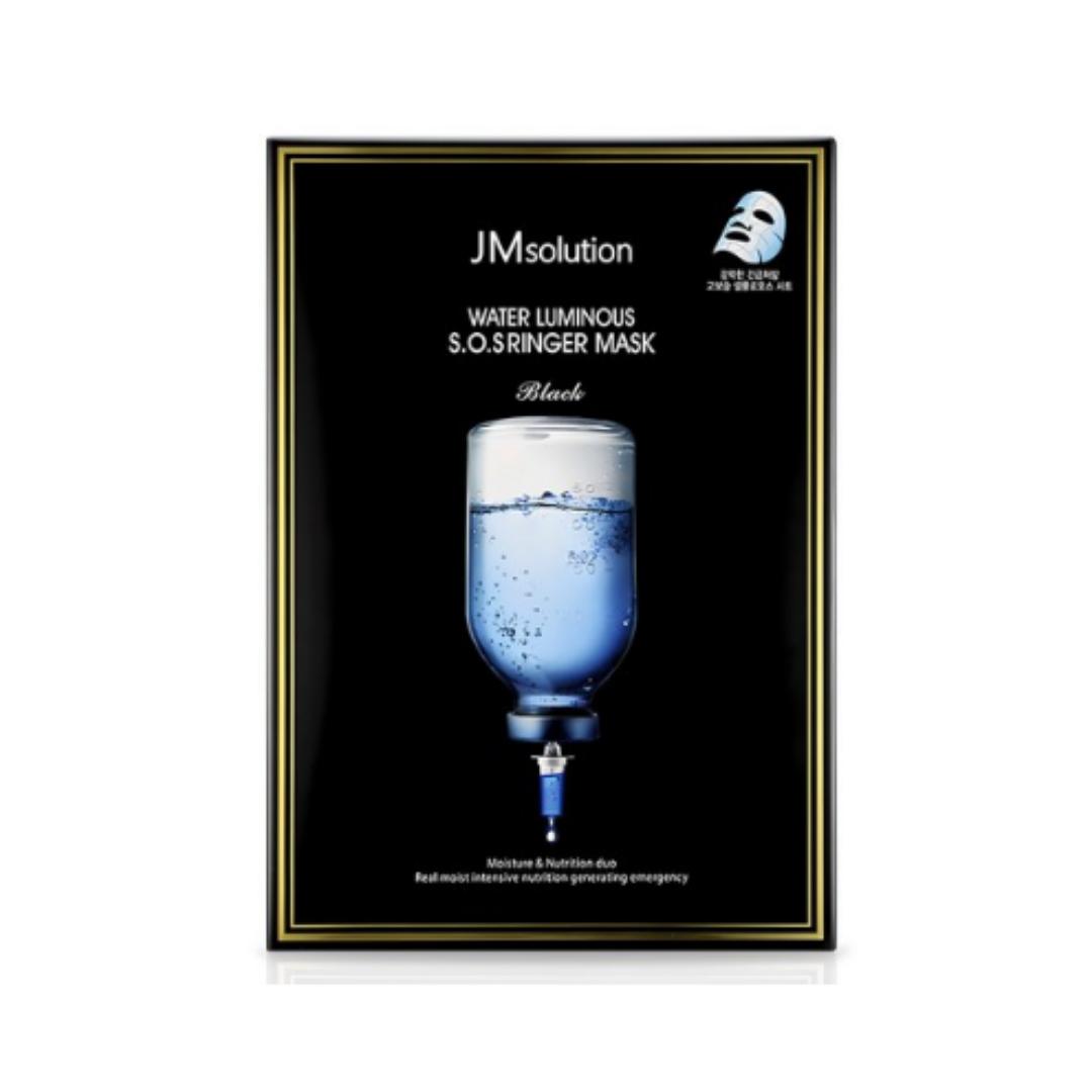 JMsolution Маска для лица Water Glow SOS Ringer (черный) — 35 мл × 10 листов — 1 набор
JMsolution Маска для лица Water Glow SOS Ringer (черный) — 35 мл × 10 листов — 1 набор