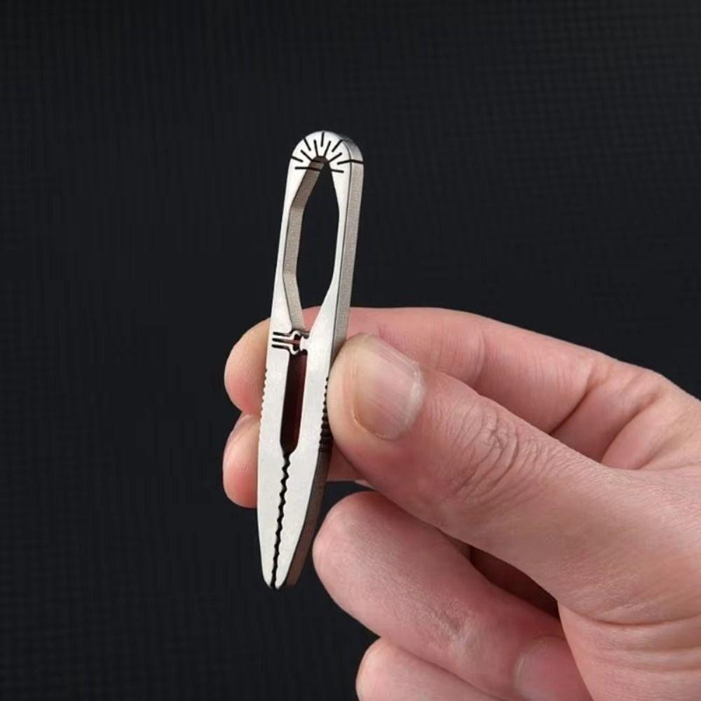 Emergency Titanium Zinc Zinc Alloy Tweezer Small Size Outdoor Tool Camping Tweezer Outdoor Activities
Emergency Titanium Zinc Zinc Alloy Tweezer Small Size Outdoor Tool Camping Tweezer Outdoor Activities