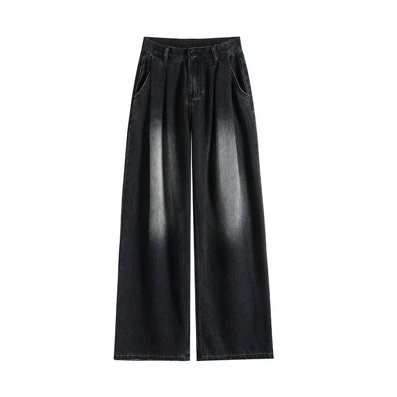 Women s Spring and Autumn New High-waist Loose Slim Niche Female Medium Straight-Horse Pants XS
Women s Spring and Autumn New High-waist Loose Slim Niche Female Medium Straight-Horse Pants XS