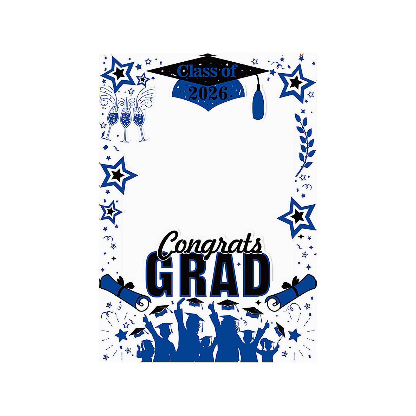2026 Graduation Decoration Paper Photo Frame Photography Props Graduation Celebration Party Supplies One Size
2026 Graduation Decoration Paper Photo Frame Photography Props Graduation Celebration Party Supplies One Size