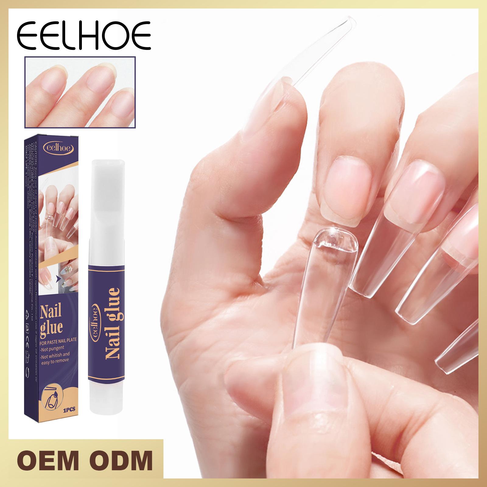 EELHOE Transparent Nail Glue Professional Fast-Dry Adhesive Glue for Acrylic Fake Nail Extension Nails Rhinestone Decoration 1pcs
EELHOE Transparent Nail Glue Professional Fast-Dry Adhesive Glue for Acrylic Fake Nail Extension Nails Rhinestone Decoration 1pcs