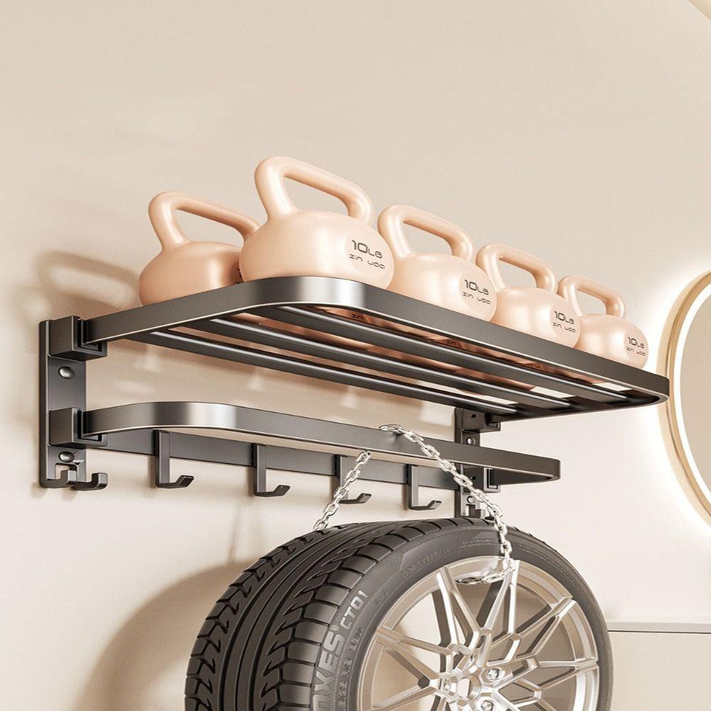 Aluminum Zinc Zinc Alloy Towel Rack Thicken Foldable Rack Storage Bracke Bathroom Storage Rack Bathroom Grey
Aluminum Zinc Zinc Alloy Towel Rack Thicken Foldable Rack Storage Bracke Bathroom Storage Rack Bathroom Grey