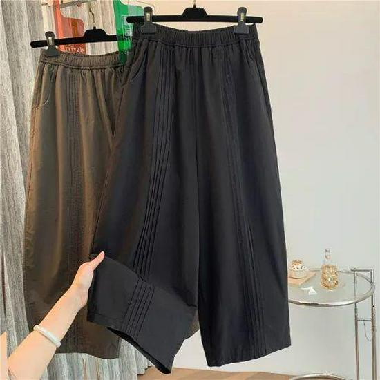 Outlet Women s Spring New Arrivals: Retro Cropped Pants with Accordion Pleat Design XL (125-140 kg)
Outlet Women s Spring New Arrivals: Retro Cropped Pants with Accordion Pleat Design XL (125-140 kg)