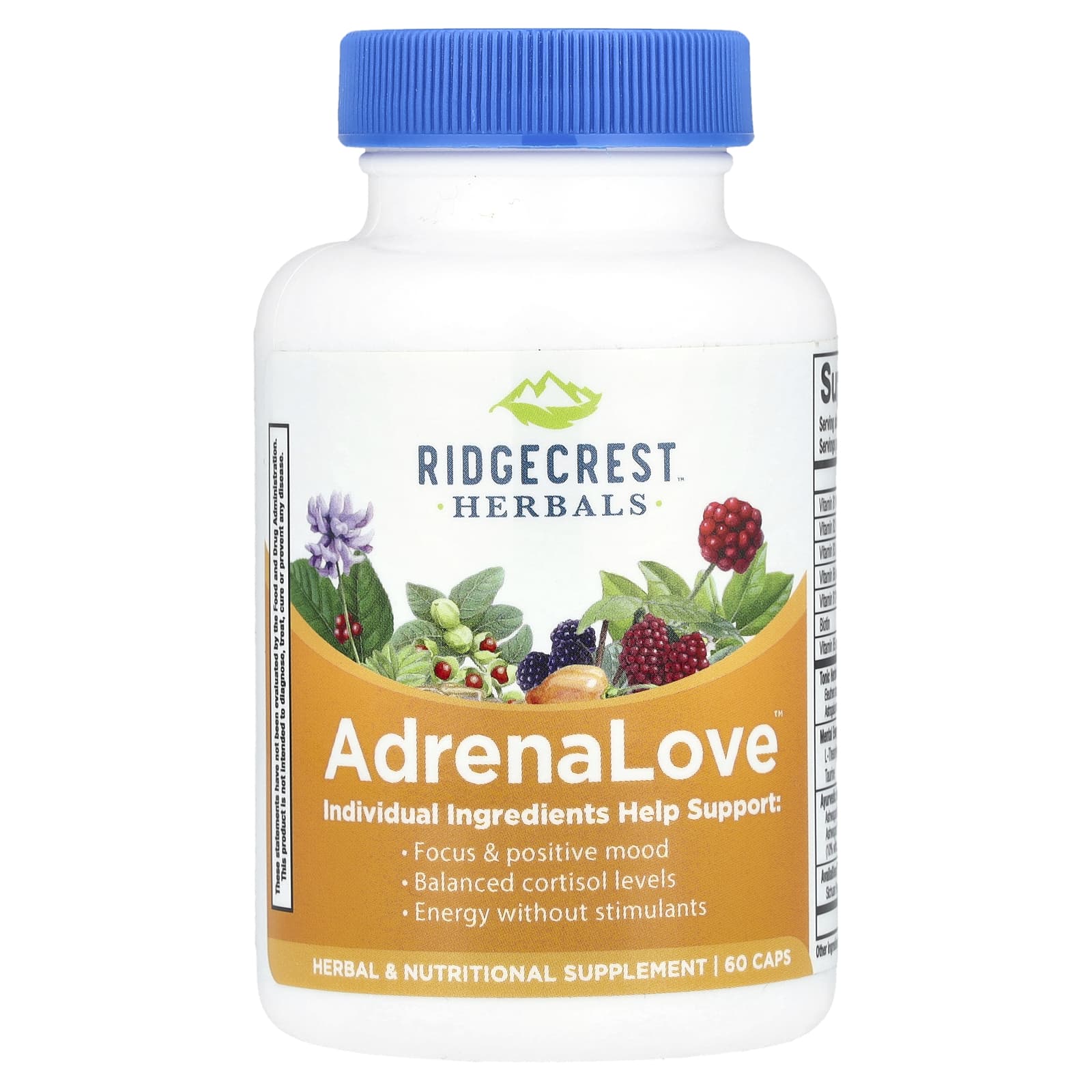 Adrenal, Anti-Fatigue, 60 Vegetable Capsules
Adrenal, Anti-Fatigue, 60 Vegetable Capsules