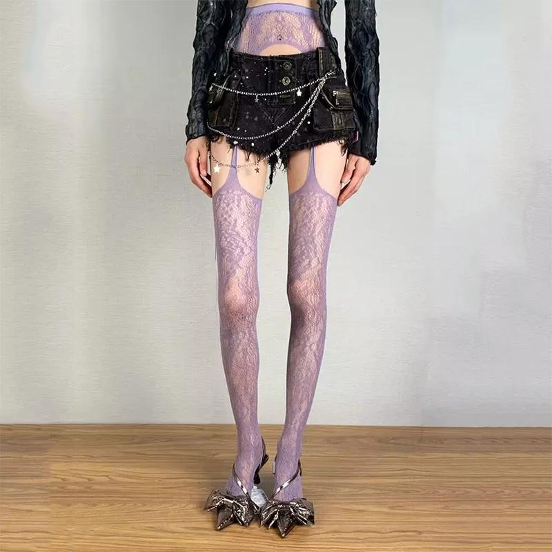 Y2K Fashion Floral Pattern Tights Hollow Out Gothic Sexy Pantyhose Women Fishnet Red Suspender Stockings Lolita Thigh High Socks One Size
Y2K Fashion Floral Pattern Tights Hollow Out Gothic Sexy Pantyhose Women Fishnet Red Suspender Stockings Lolita Thigh High Socks One Size