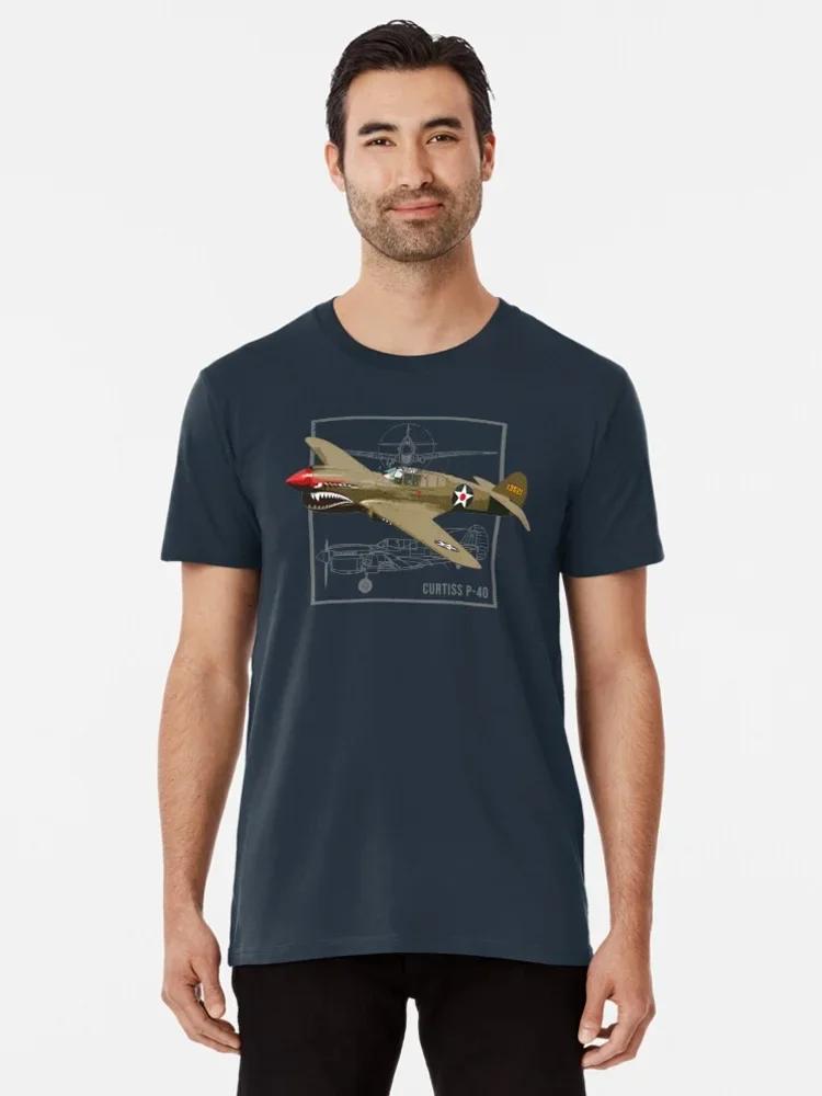 WWII US Air Force P40 Warhawk Fighter Aircraft T Shirt Mens 100 Cotton Short Sleeve ONeck Casual Tshirt New Size S3XL 4XL
WWII US Air Force P40 Warhawk Fighter Aircraft T Shirt Mens 100 Cotton Short Sleeve ONeck Casual Tshirt New Size S3XL 4XL
