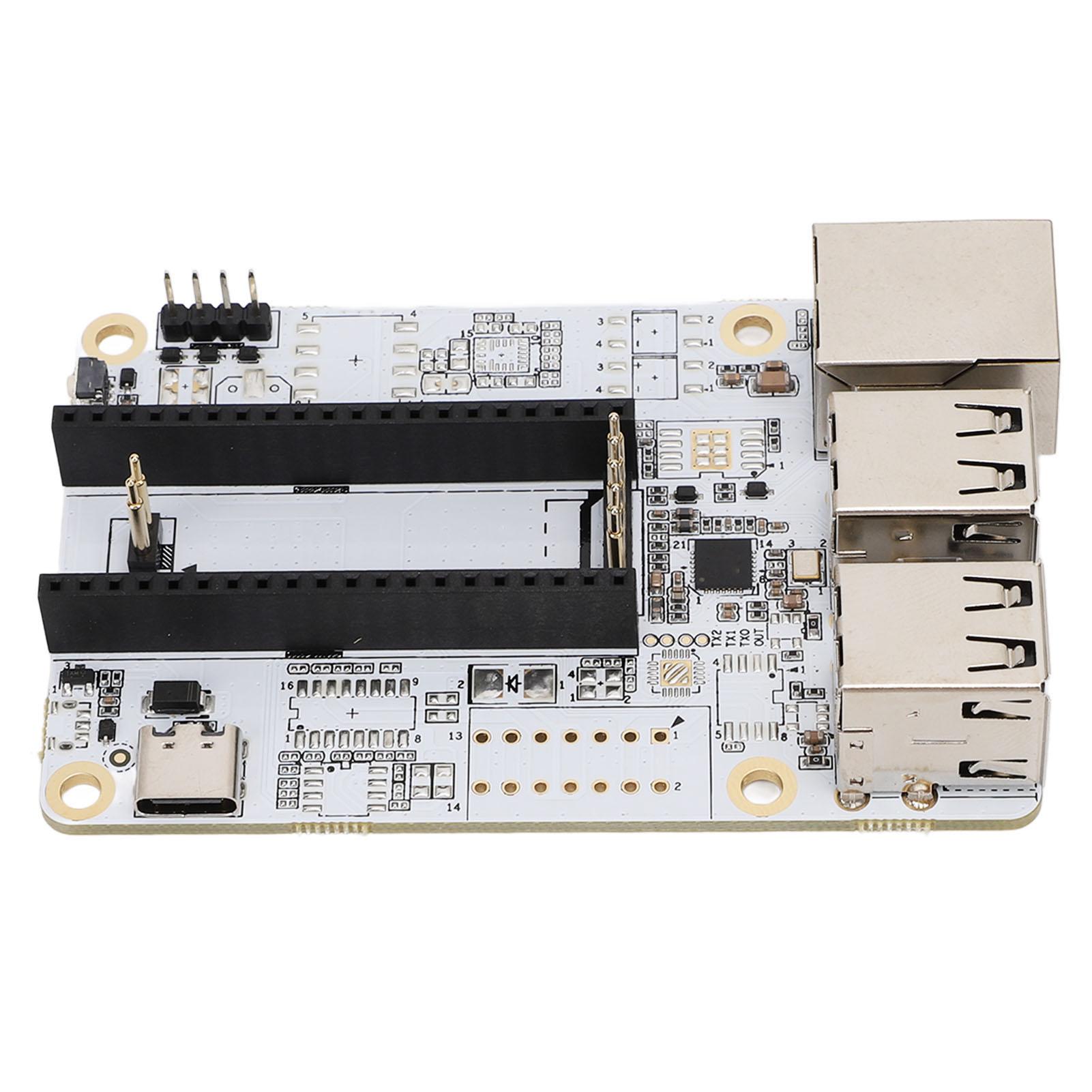 USB HUB Bottom Board 4xUSB 2.0 1xRJ45 100Mbps USB Device Expansion Board for Milk V Duo
USB HUB Bottom Board 4xUSB 2.0 1xRJ45 100Mbps USB Device Expansion Board for Milk V Duo