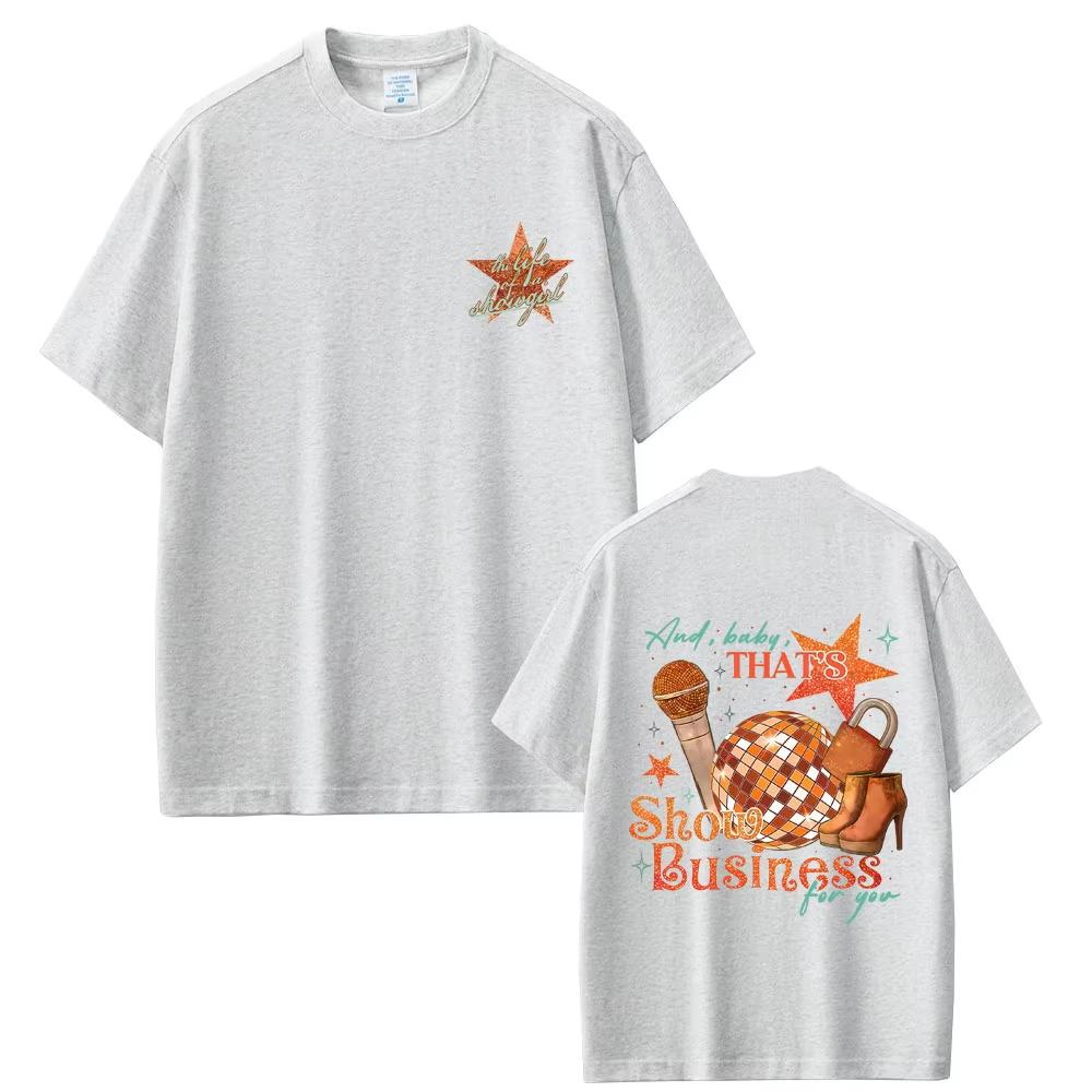 The Life of A Showgirl 2025 Graphic T-shirts Men Women Fashion Oversized Streetwear Male Casual High Quality Soft Cotton T Shirt 4XL
The Life of A Showgirl 2025 Graphic T-shirts Men Women Fashion Oversized Streetwear Male Casual High Quality Soft Cotton T Shirt 4XL