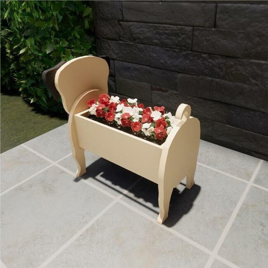 Dog Shaped Flower Pot Cute Lovely Succulent Pots Wear-resistant Vase 
Dog Shaped Flower Pot Cute Lovely Succulent Pots Wear-resistant Vase