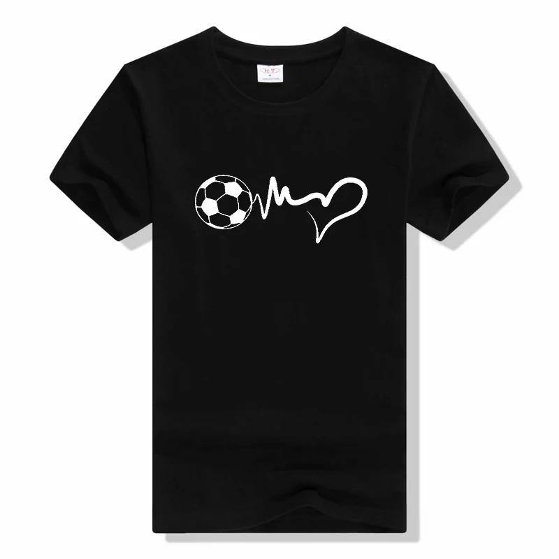 fashion Sports Soccer Ball Heartbeat t shirt outdoor casual print t shirt Round neck Short sleeved t Shirt XXXL
fashion Sports Soccer Ball Heartbeat t shirt outdoor casual print t shirt Round neck Short sleeved t Shirt XXXL