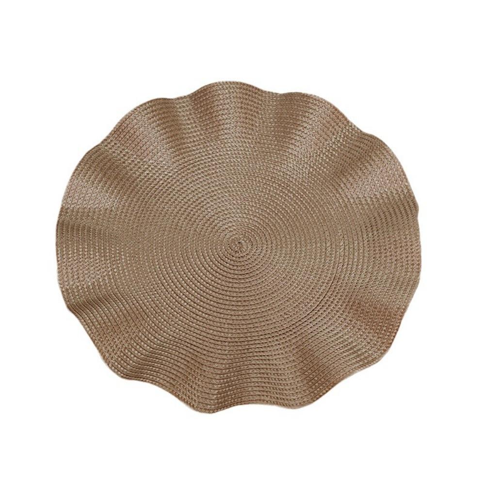 4Pcs Corrugated Edge Table Mat Washable Coaster Household Braided Placemat Party медный
4Pcs Corrugated Edge Table Mat Washable Coaster Household Braided Placemat Party медный