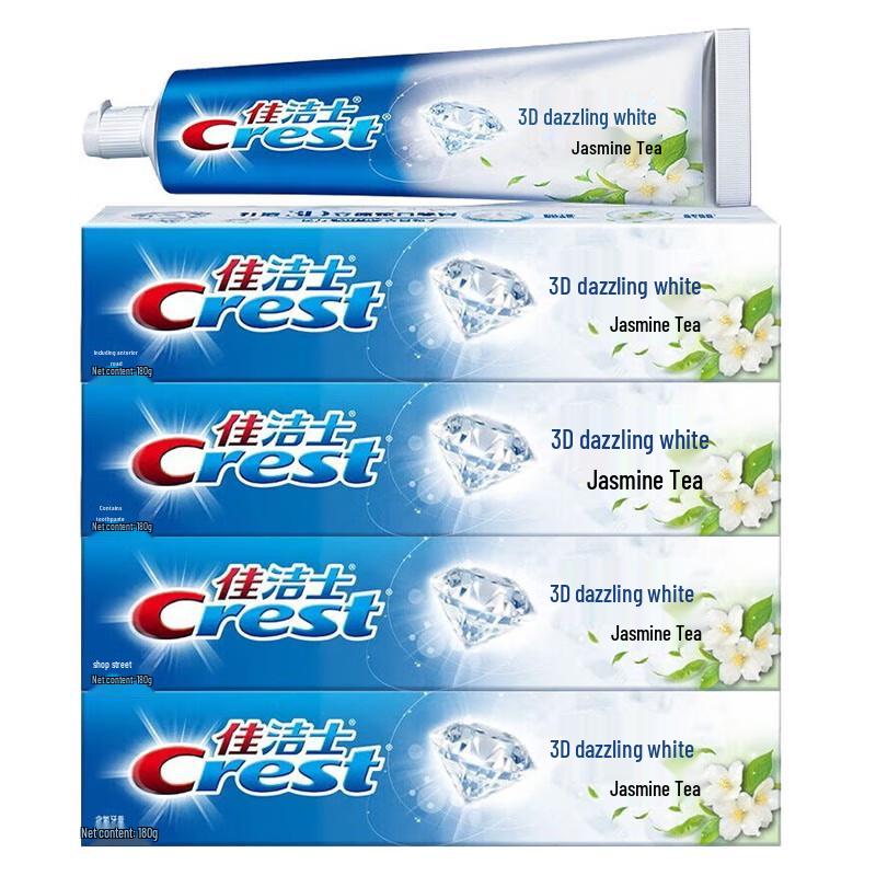 Crest 3D White Jasmine Tea Mint Toothpaste
Crest 3D White Jasmine Tea Mint Toothpaste