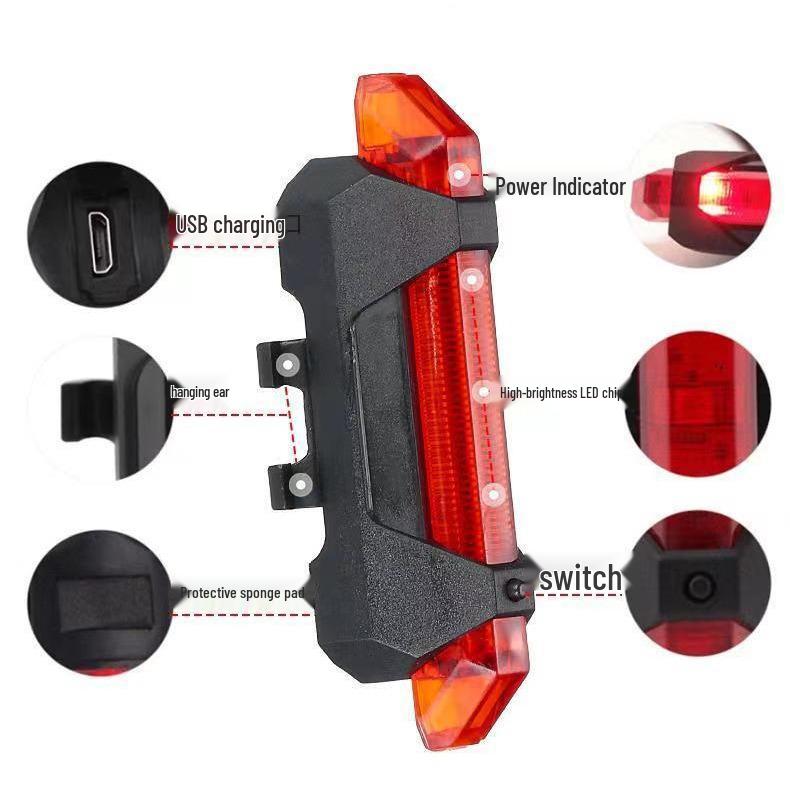 918 USB Перезаряжаемый Многоцветный Светодиодный Велосипедный Задний Фонарь для Ночной Езды
918 USB Перезаряжаемый Многоцветный Светодиодный Велосипедный Задний Фонарь для Ночной Езды