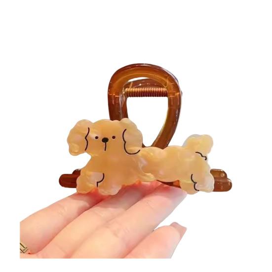 Hair Claw Cartoon Dog Design No Pressure Strong Grip Hair Clip Large Size Back Head Shark Clip Hair E
Hair Claw Cartoon Dog Design No Pressure Strong Grip Hair Clip Large Size Back Head Shark Clip Hair E