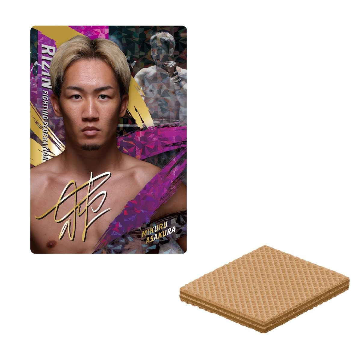 Bandai RIZIN Wafer 25 Baked Snack Toy Food
Bandai RIZIN Wafer 25 Baked Snack Toy Food