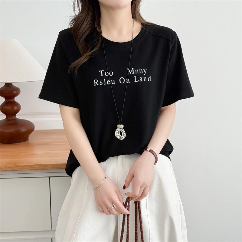 2026 Plus Size Women s Brushed T-Shirt - Short Sleeve, Letter Print, Round Neck, Casual Top. 3XL чорний
2026 Plus Size Women s Brushed T-Shirt - Short Sleeve, Letter Print, Round Neck, Casual Top. 3XL чорний
