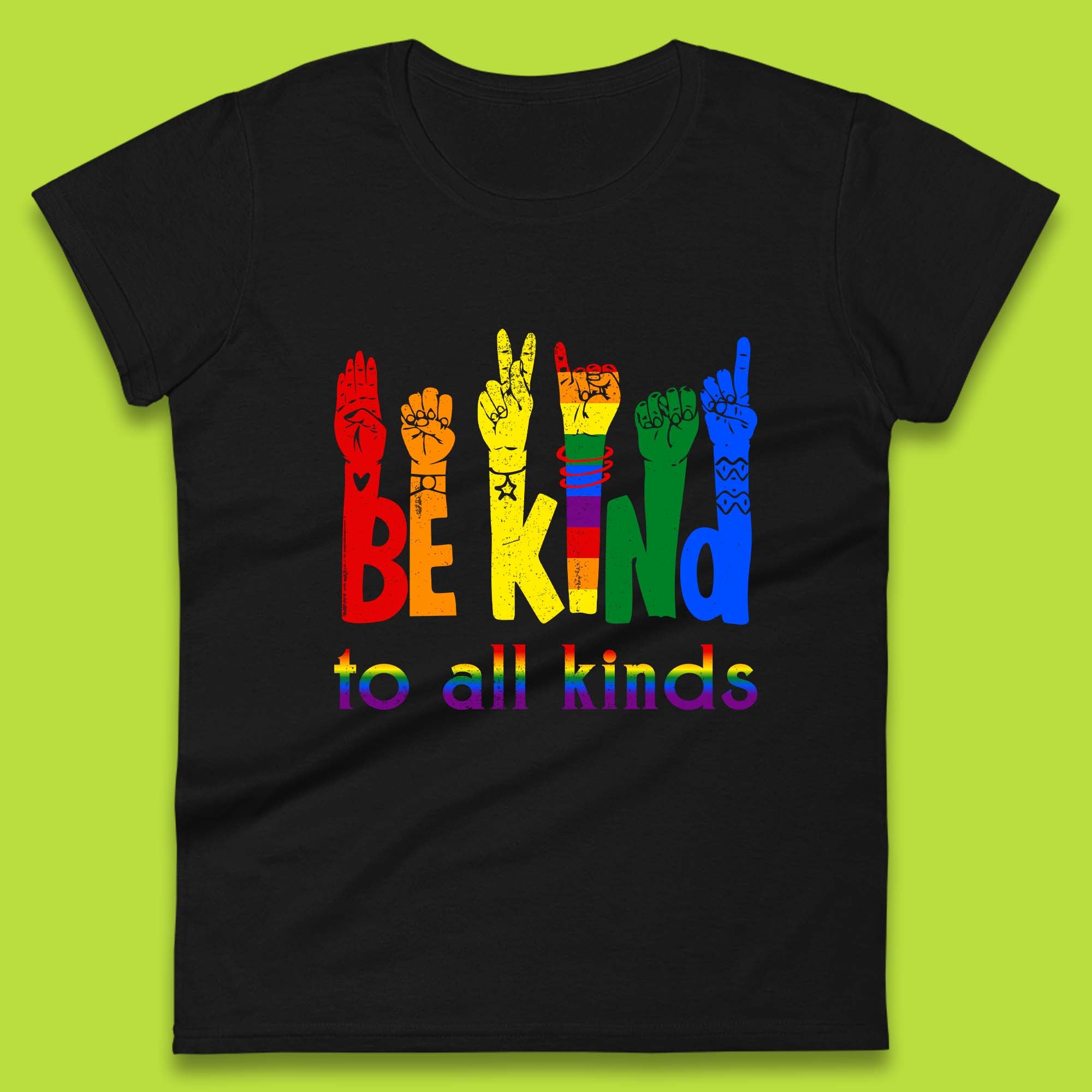 Be Kind To All Kinds Womens T-Shirt Mens Tops Tees Unisex S
Be Kind To All Kinds Womens T-Shirt Mens Tops Tees Unisex S