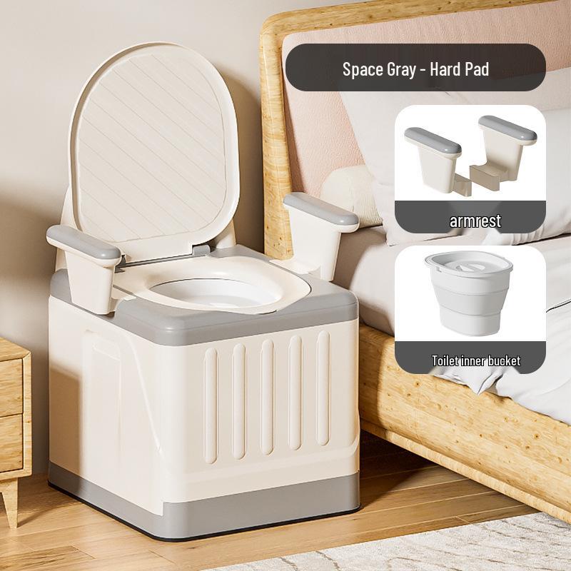 Складной портативный туалетный стул с защитой от запаха для взрослых и пожилых людей
Складной портативный туалетный стул с защитой от запаха для взрослых и пожилых людей