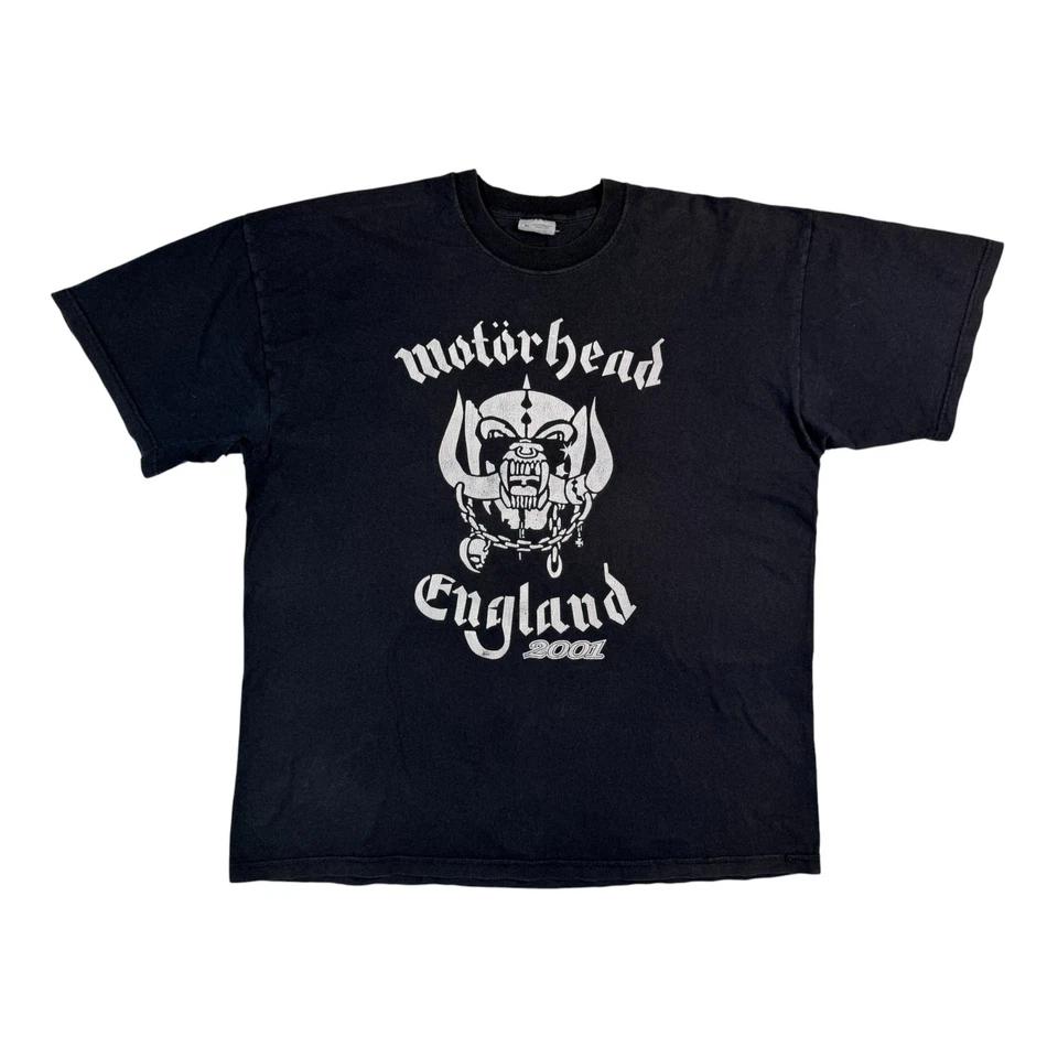 Винтажная футболка Motörhead 2001 года, потертая, Y2k, группа хэви-метал, концертная, черная, XL 3XL
Винтажная футболка Motörhead 2001 года, потертая, Y2k, группа хэви-метал, концертная, черная, XL 3XL