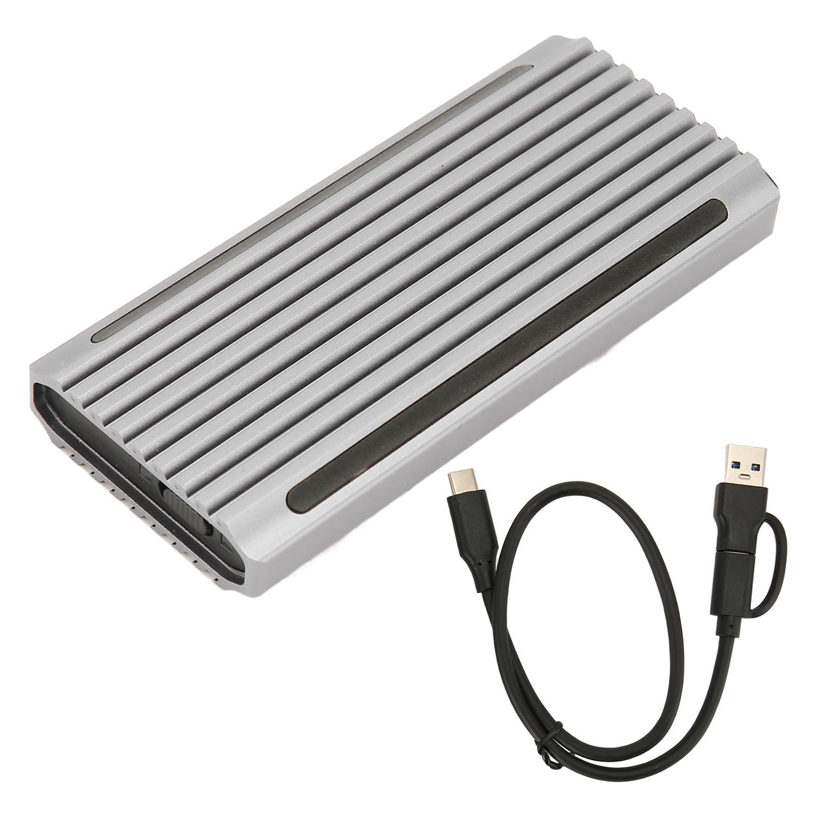 Корпус M.2 NVMe SSD 10 Гбит/с Type C USB 3.1 Breathing RGB алюминиевый сплав NGFF SSD корпус для
Корпус M.2 NVMe SSD 10 Гбит/с Type C USB 3.1 Breathing RGB алюминиевый сплав NGFF SSD корпус для