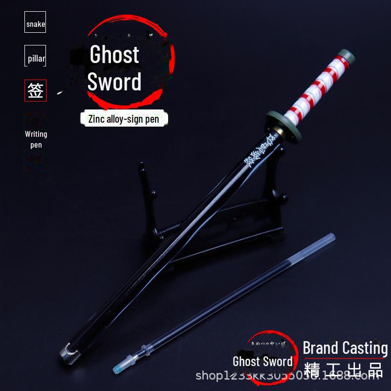 Вбивця демонів: Kimetsu no Yaiba - модель металевої ручки: Тандзіро, Дзеніцу та серія Хашіра Snake pen
Вбивця демонів: Kimetsu no Yaiba - модель металевої ручки: Тандзіро, Дзеніцу та серія Хашіра Snake pen