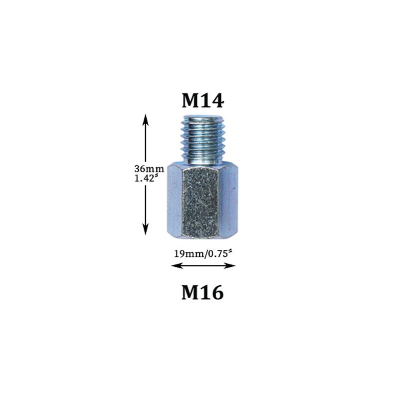 Adapter Different Thread Diamond Core Bits Drill Grinder Cutter M14 to M10 or M14 to 5/8-11 or 5/8-11 to M14 for Angle Grinder
Adapter Different Thread Diamond Core Bits Drill Grinder Cutter M14 to M10 or M14 to 5/8-11 or 5/8-11 to M14 for Angle Grinder