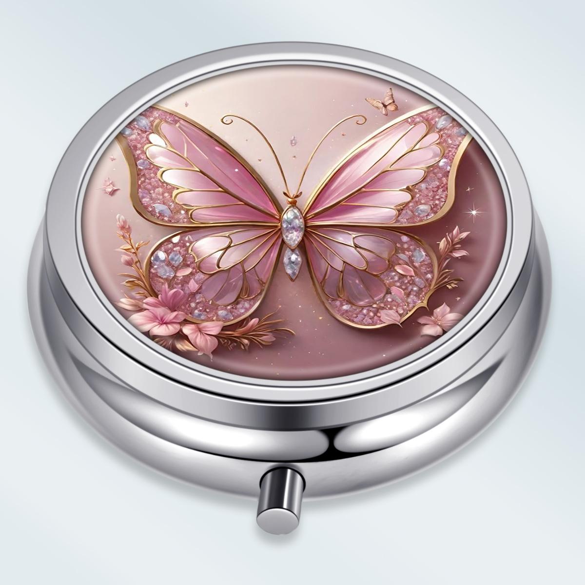 Portable Pill Box with 3 Compartments, Mini Metal Medicine Organizer Case, Cute Printed Pill Container for Vitamins, Pills, Jewelry, Travel, Daily Use разноцветный
Portable Pill Box with 3 Compartments, Mini Metal Medicine Organizer Case, Cute Printed Pill Container for Vitamins, Pills, Jewelry, Travel, Daily Use разноцветный