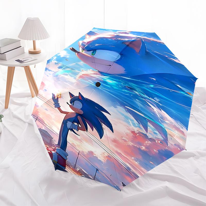 Sonic the Hedgehog Automatic Opening Folding Umbrella - 8 Bone Iron Frame, Portable Design for Outdoor Use, Ideal Gift for Fans and Traveler
Sonic the Hedgehog Automatic Opening Folding Umbrella - 8 Bone Iron Frame, Portable Design for Outdoor Use, Ideal Gift for Fans and Traveler