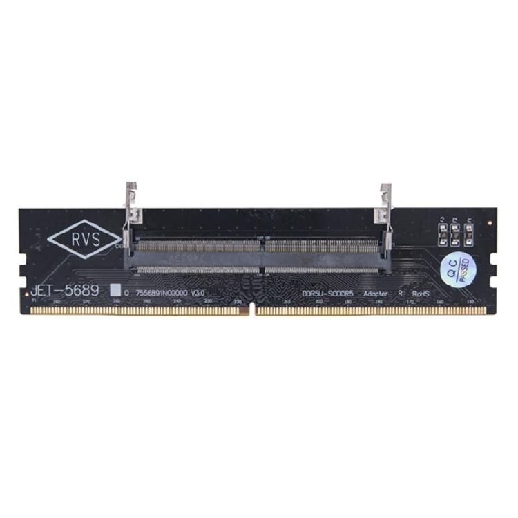Адаптерна карта для ПК з ноутбука DDR5 на настільний ПК, конвертери UDIMM на SO DDR5, пам ять DDR5 для ноутбука SO-DIMM на настільний ПК DIMM 1 чорний
Адаптерна карта для ПК з ноутбука DDR5 на настільний ПК, конвертери UDIMM на SO DDR5, пам ять DDR5 для ноутбука SO-DIMM на настільний ПК DIMM 1 чорний