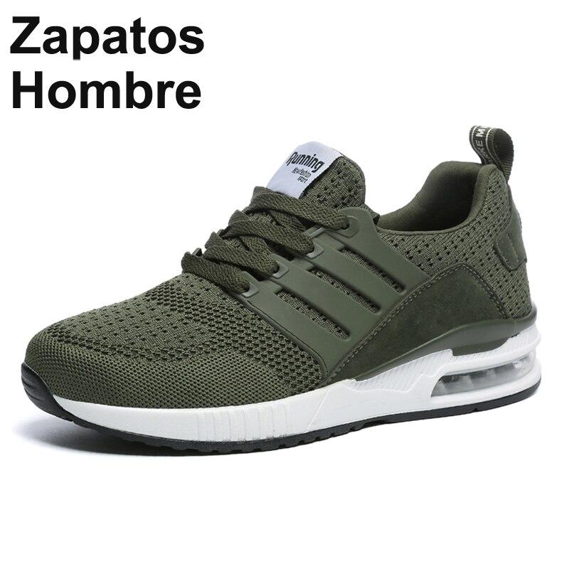 Professional Air Cushion Mesh Breathable Running Shoes Army Green Spring Autumn Walking Shoes Men Women Sneakers Size 36 -45
Professional Air Cushion Mesh Breathable Running Shoes Army Green Spring Autumn Walking Shoes Men Women Sneakers Size 36 -45
