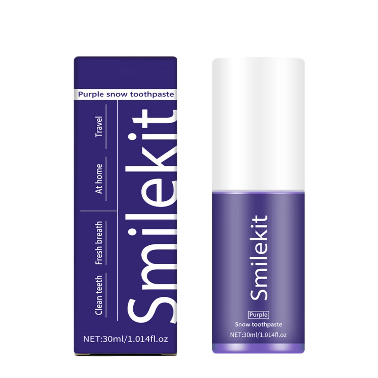 Фиолетовая зубная паста для удаления неприятного запаха изо рта, глубокая очистка, долгосрочная зубная паста 30 мл One Size фиолетовый
Фиолетовая зубная паста для удаления неприятного запаха изо рта, глубокая очистка, долгосрочная зубная паста 30 мл One Size фиолетовый