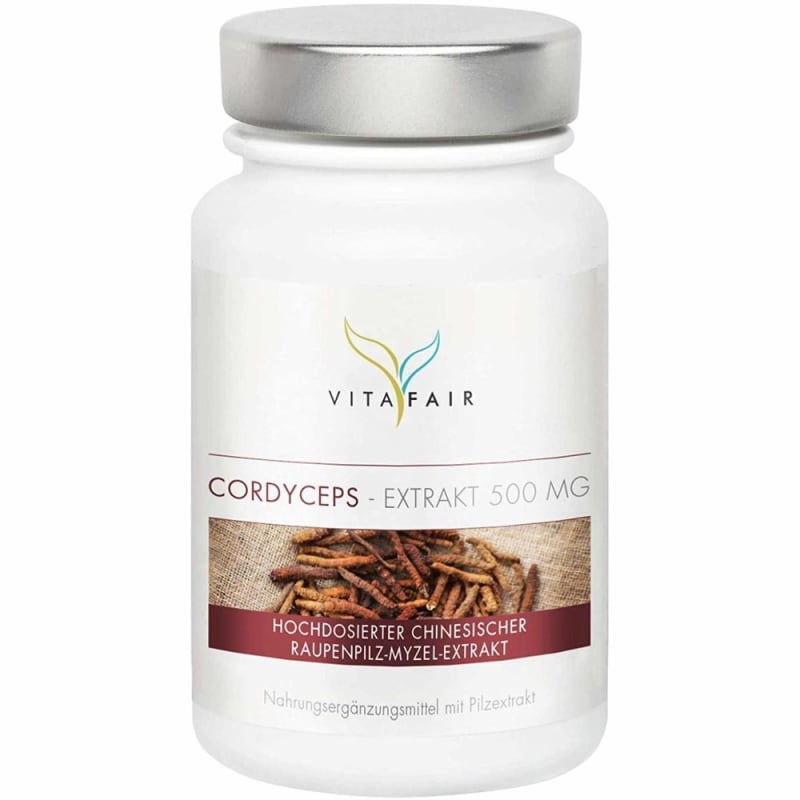 Vitafair Cordyceps Sinensis Extract 1000 mg 90 Capsules
Vitafair Cordyceps Sinensis Extract 1000 mg 90 Capsules
