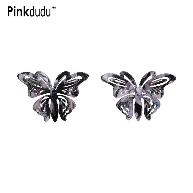 Pinkdudu 2023 летние зеленые акриловые серьги-гвоздики с бабочками, романтические винтажные фиолетовые серьги с насекомыми для женщин, ювелирные изделия PD1385
Pinkdudu 2023 летние зеленые акриловые серьги-гвоздики с бабочками, романтические винтажные фиолетовые серьги с насекомыми для женщин, ювелирные изделия PD1385