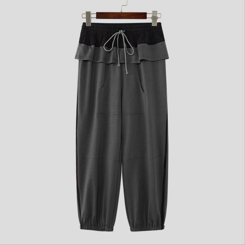 INCERUN Men Ruffled Elastic Waist Casual Long Sports Pants Trousers 5XL темно-сірий
INCERUN Men Ruffled Elastic Waist Casual Long Sports Pants Trousers 5XL темно-сірий