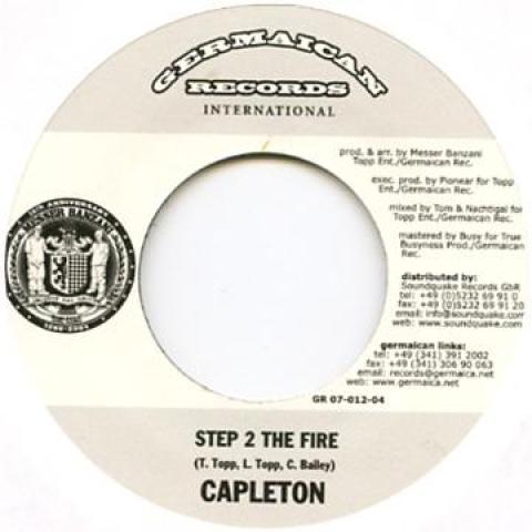 7inch Record CAPLETON / DR. RING DING - Step 2 The Fire / Dancehallfieber ( GR07012 Germaican 2005 Europe Reggae, Ska & Dub
7inch Record CAPLETON / DR. RING DING - Step 2 The Fire / Dancehallfieber ( GR07012 Germaican 2005 Europe Reggae, Ska & Dub