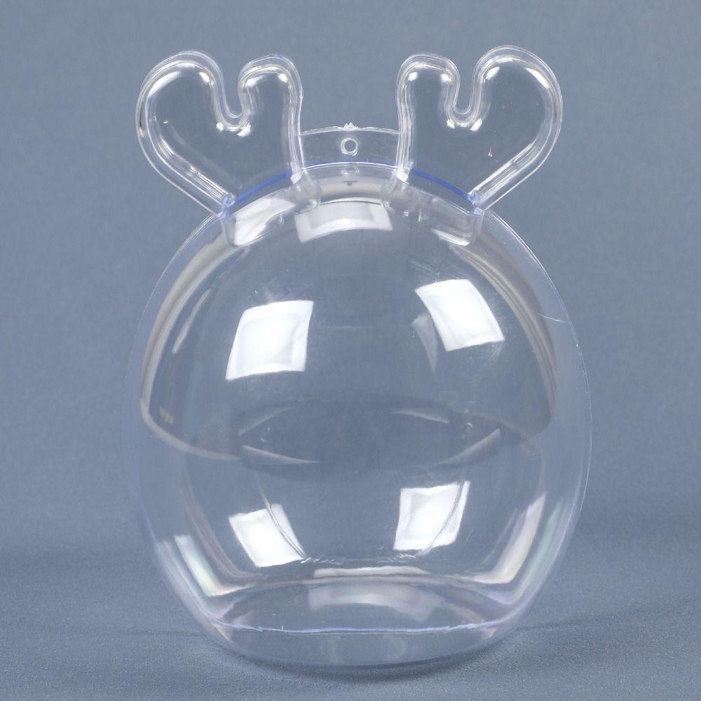 2pcs Creative Deer Candy Box Acrylic Gift Packaging Bag Christmas Ball Holiday прозрачный
2pcs Creative Deer Candy Box Acrylic Gift Packaging Bag Christmas Ball Holiday прозрачный