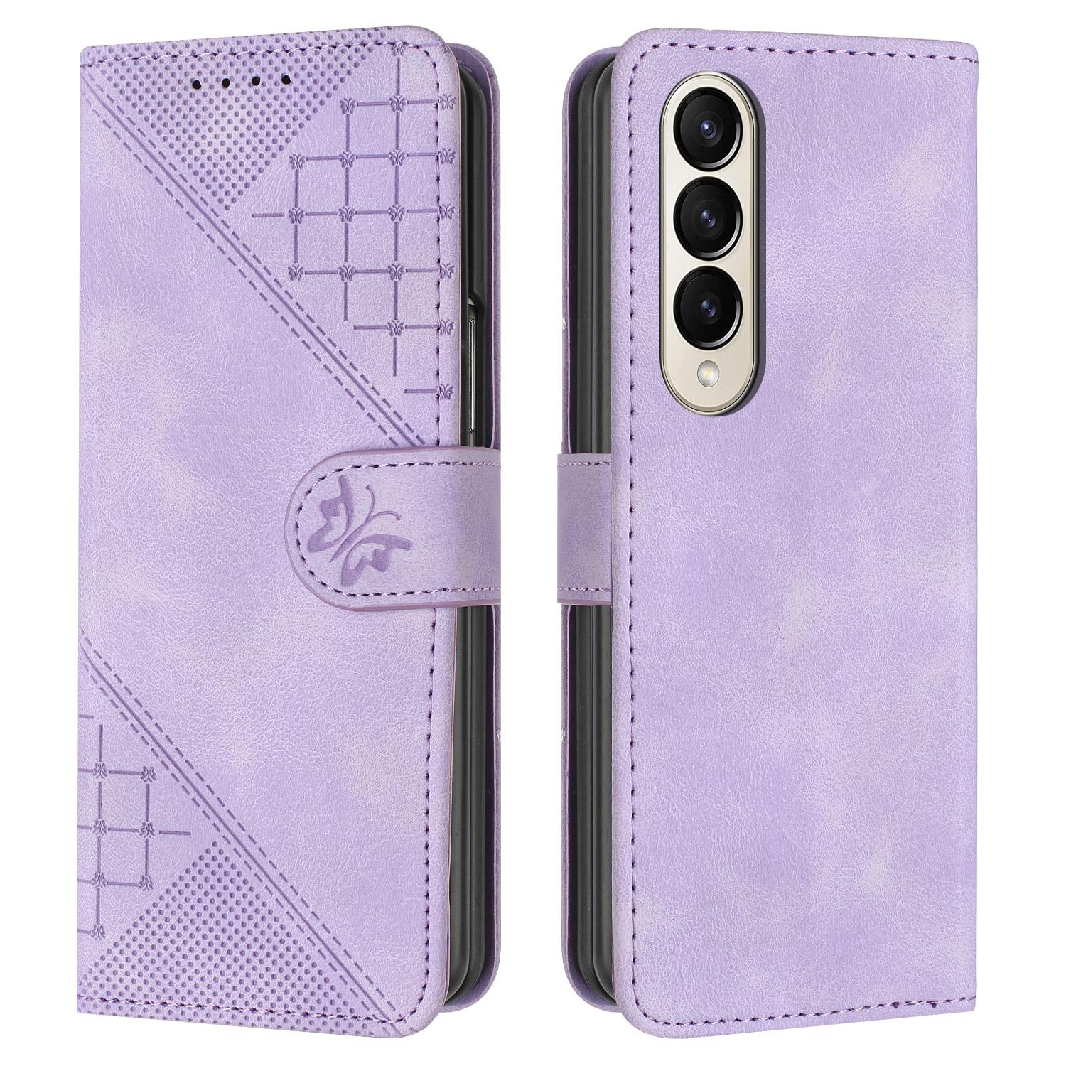 For Samsung Galaxy Z Fold4 5G Leather Wallet Case Butterfly Flower Imprinted Phone Cover with Strap B
For Samsung Galaxy Z Fold4 5G Leather Wallet Case Butterfly Flower Imprinted Phone Cover with Strap B