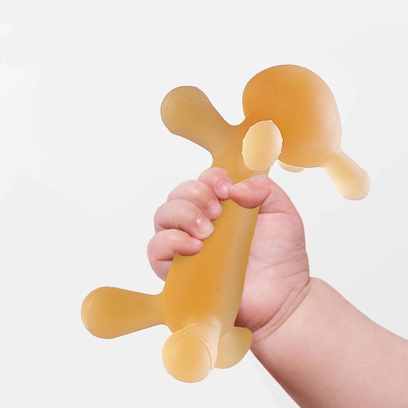 1Pcs Infant Rabbit Shape Silicone Teether Cares Baby Nursing Teething Toy Baby Teether Teething Pain-Relief Tool For Toddler onesize
1Pcs Infant Rabbit Shape Silicone Teether Cares Baby Nursing Teething Toy Baby Teether Teething Pain-Relief Tool For Toddler onesize