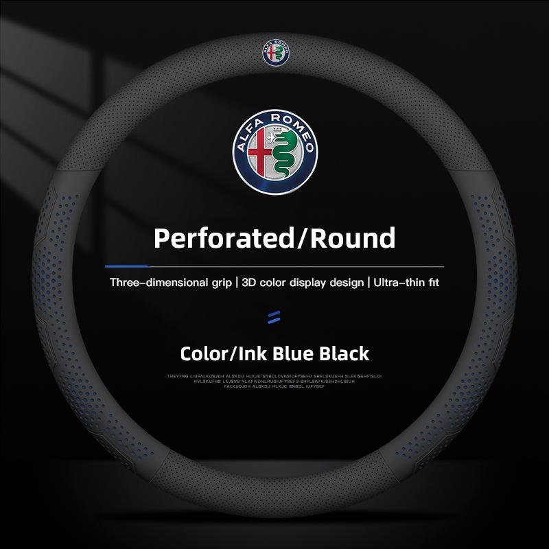 2026 Hot Sticker Car Styling Leather Steering Wheel Cover Auto Accessorie For Alfa Romeo 4C 159 166 Spider Giulia Giulietta 156
2026 Hot Sticker Car Styling Leather Steering Wheel Cover Auto Accessorie For Alfa Romeo 4C 159 166 Spider Giulia Giulietta 156