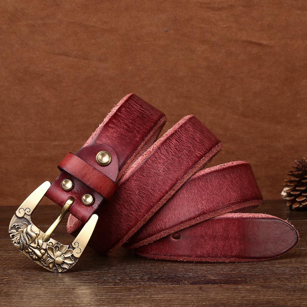 Редкий и очень толстый мужской ремень из первого слоя коровьей кожи с медной пряжкой, ленивый ремень в стиле кэжуал, ретро-ремень Guochao для мужчин 125cm
Редкий и очень толстый мужской ремень из первого слоя коровьей кожи с медной пряжкой, ленивый ремень в стиле кэжуал, ретро-ремень Guochao для мужчин 125cm