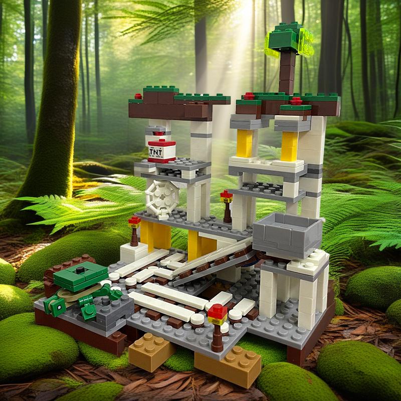1000+Creative Colorful Multi-Scene Mechanism Cave Mine Adventure Building Block Set My World Series Multi-Structure Scene S
1000+Creative Colorful Multi-Scene Mechanism Cave Mine Adventure Building Block Set My World Series Multi-Structure Scene S